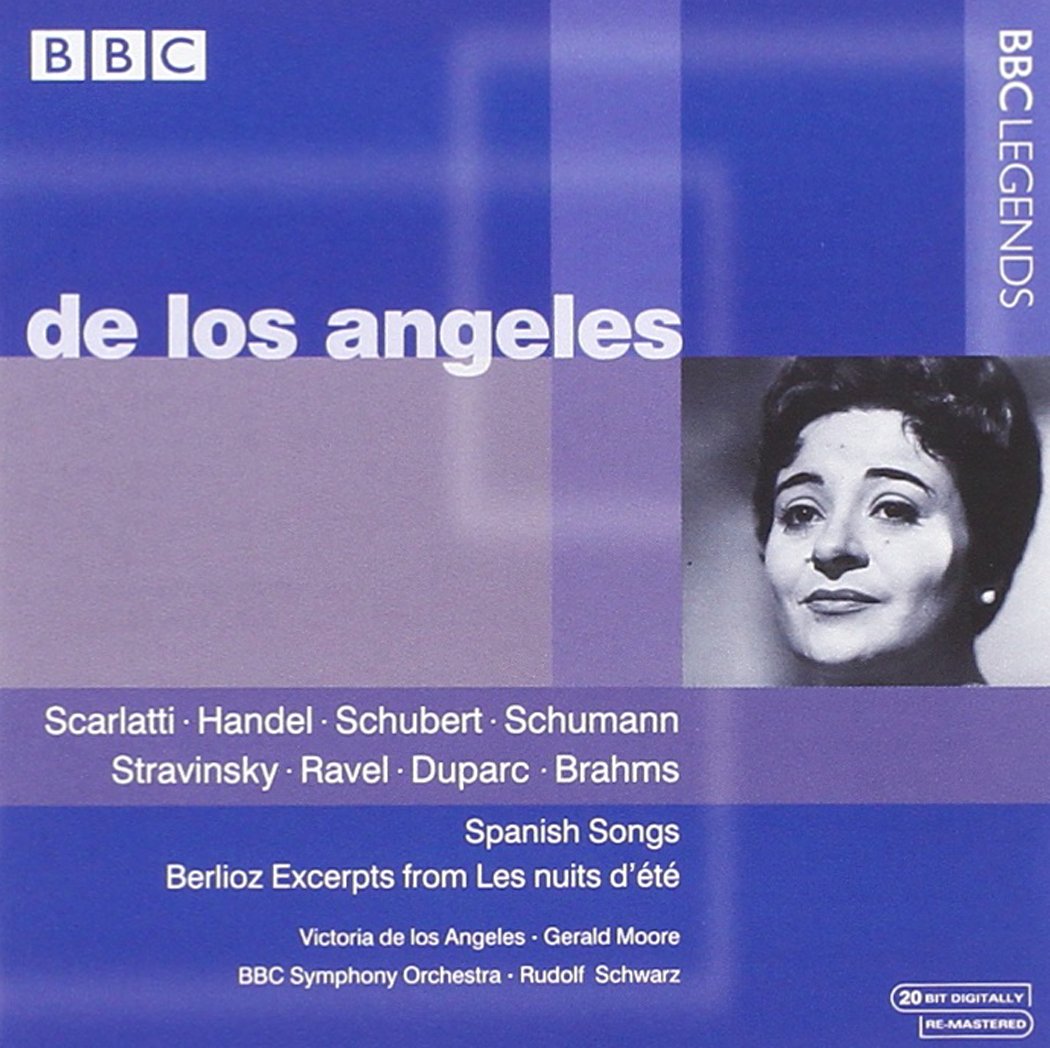 Victoria de Los Angeles Sings book cover