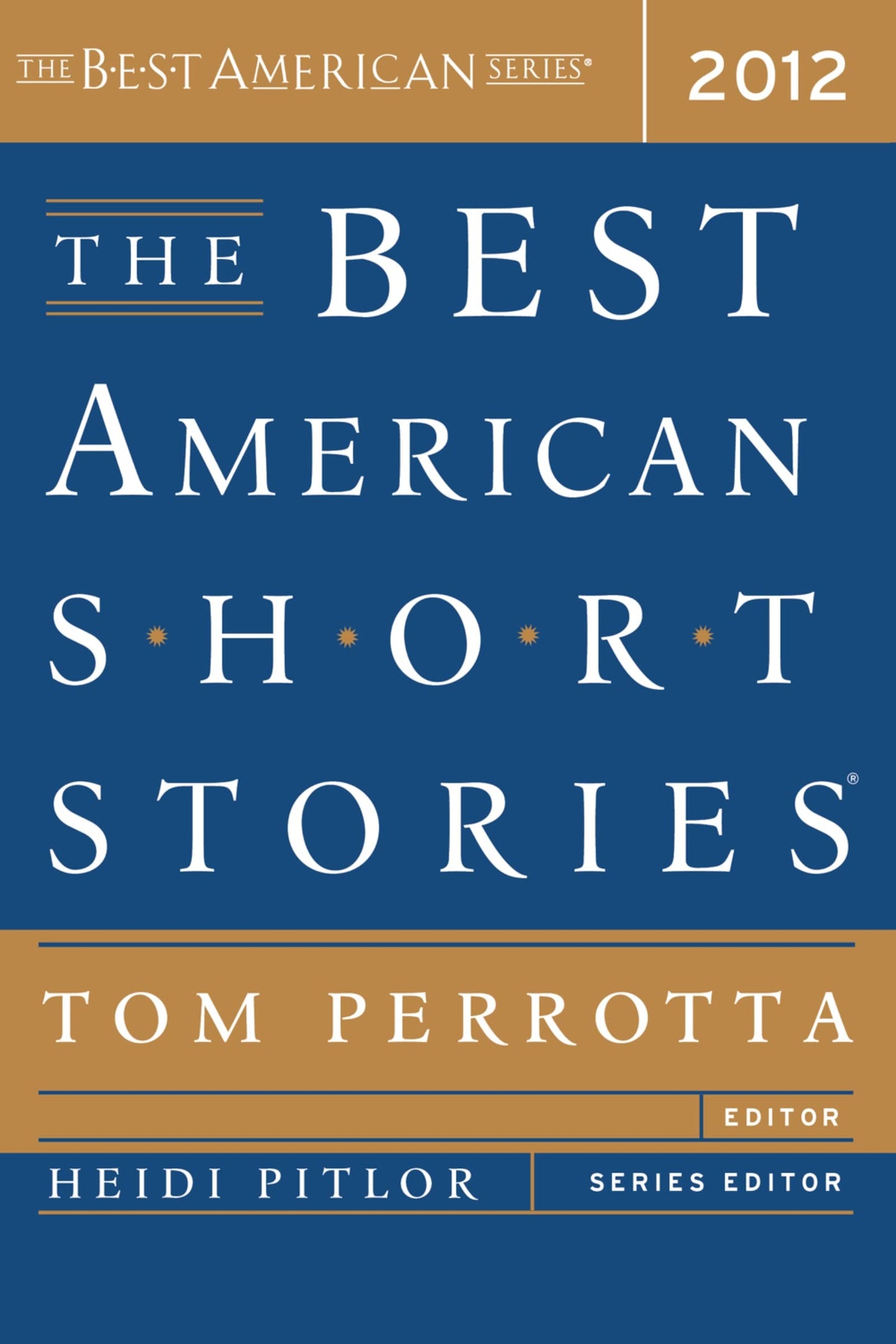 Best American Short Stories 2012 (2012) book cover