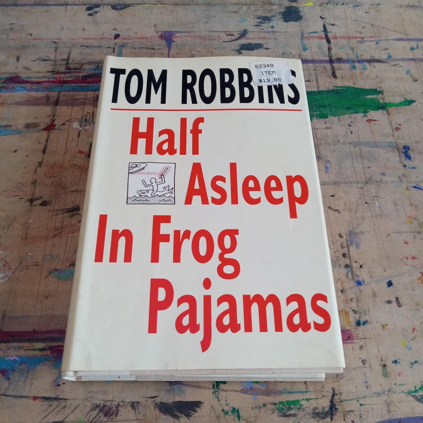 Half Asleep in Frog Pajamas book cover