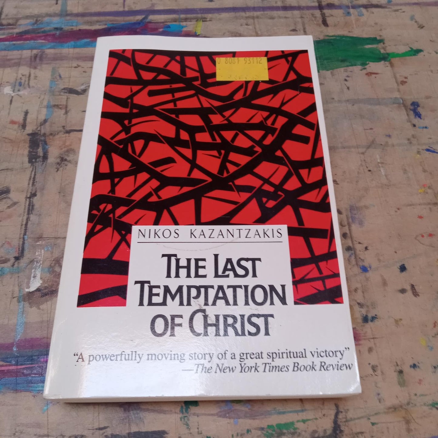 The Last Temptation Of Christ book cover