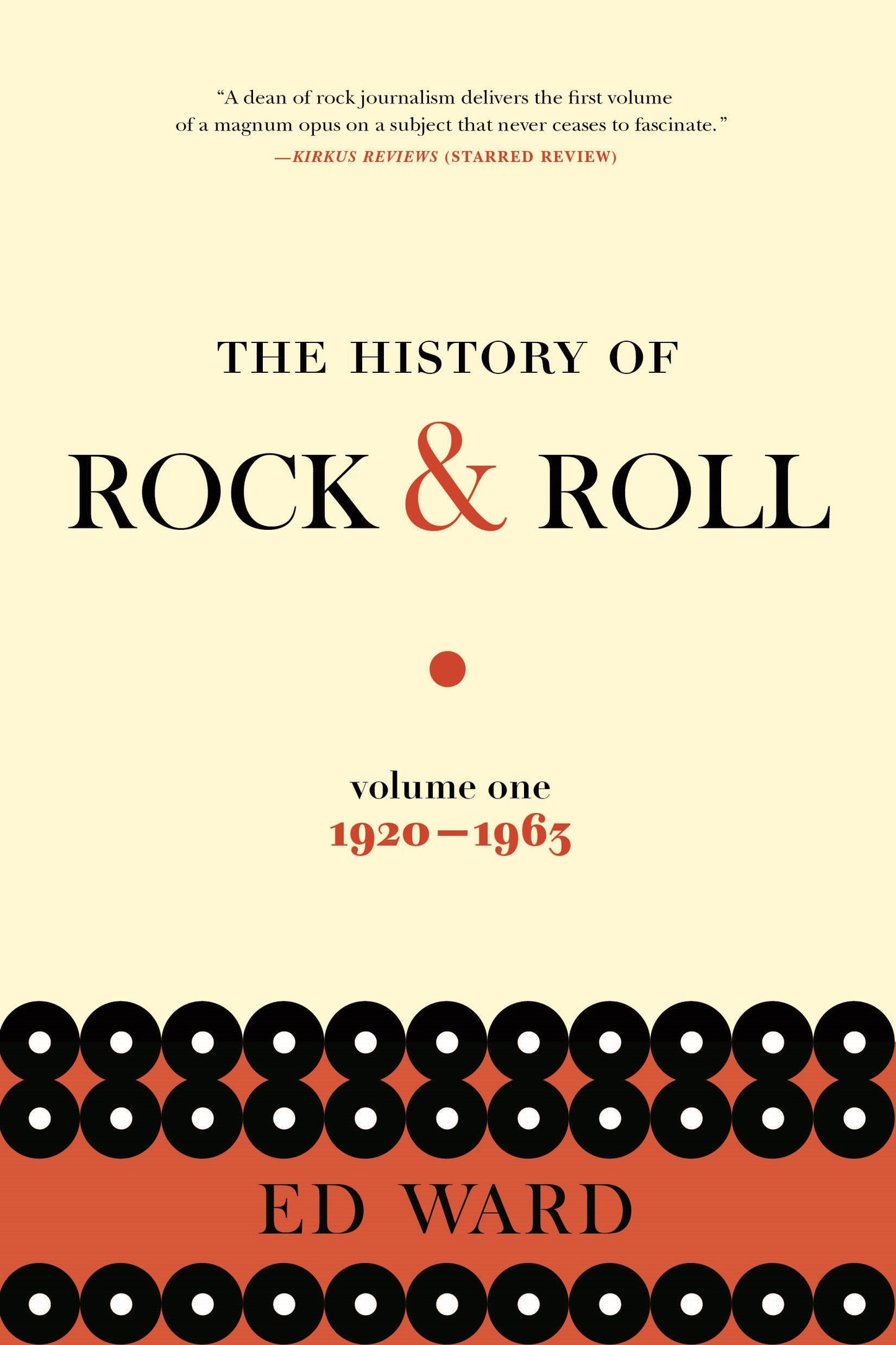 History of Rock & Roll, Volume 1: 1920-1963 book cover