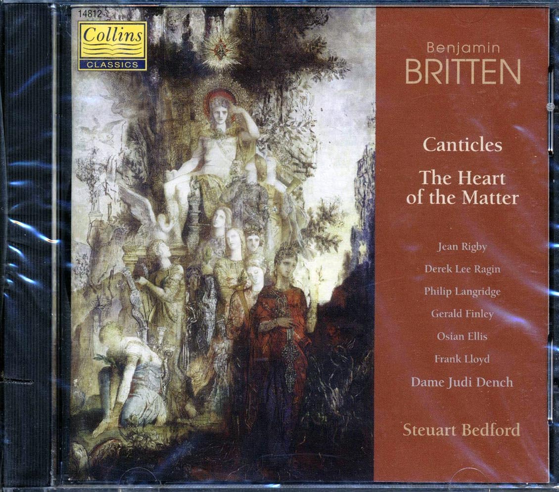 Britten Canticles the Heart of the Matter book cover