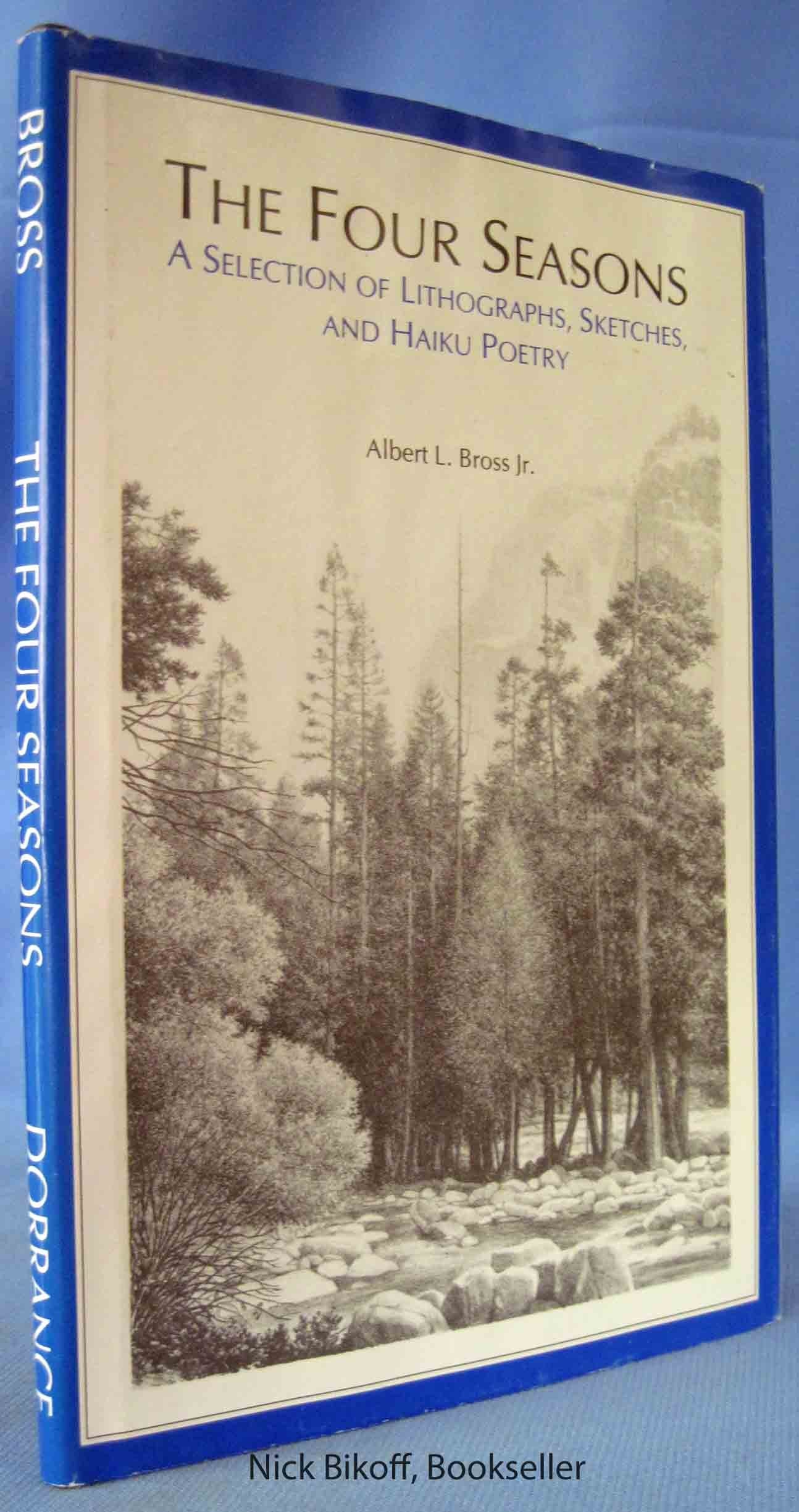 The Four Seasons: A Selection of Lithographs, Sketches, and Haiku Poetry book cover
