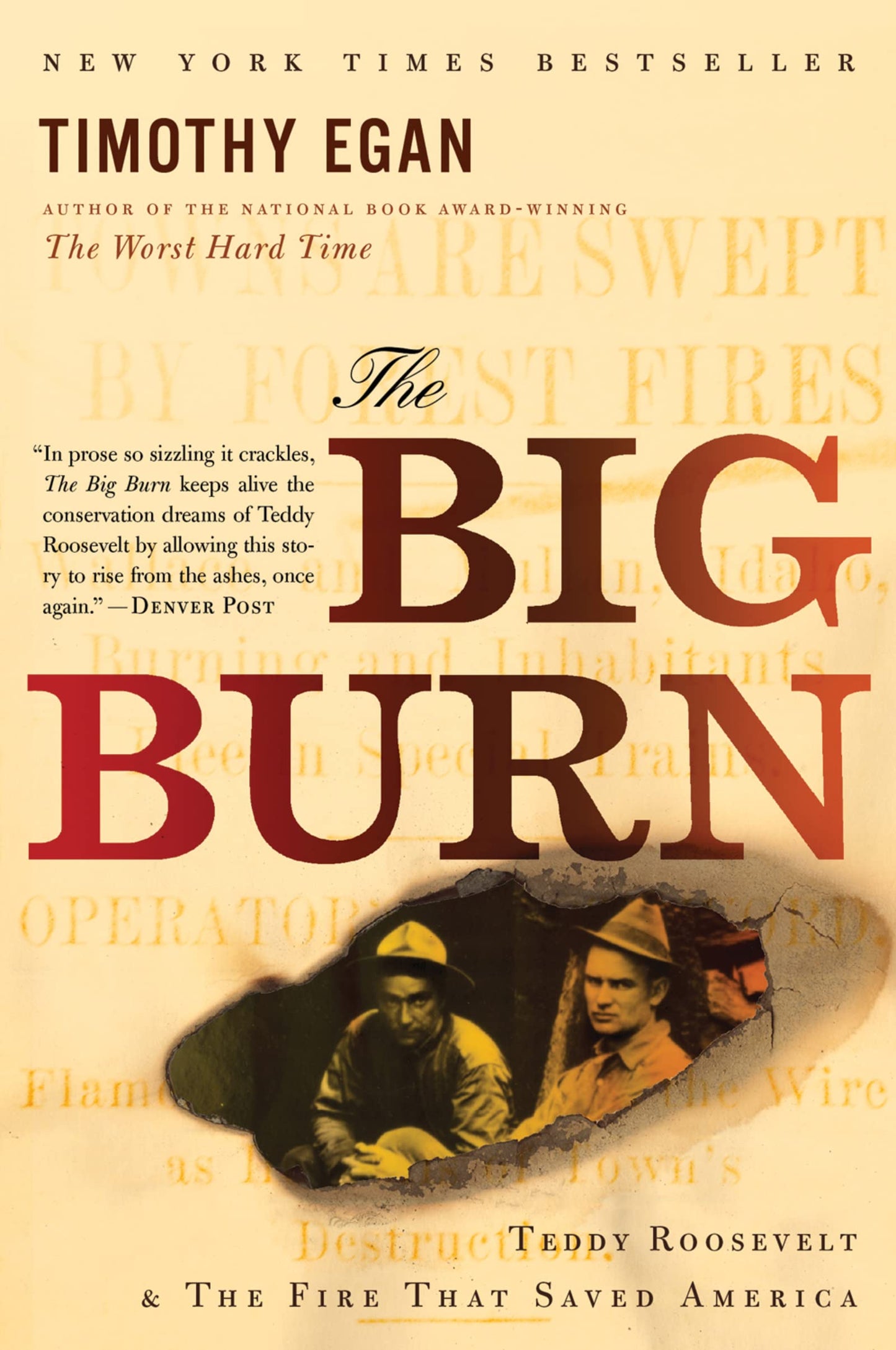 Big Burn: Teddy Roosevelt and the Fire That Saved America book cover