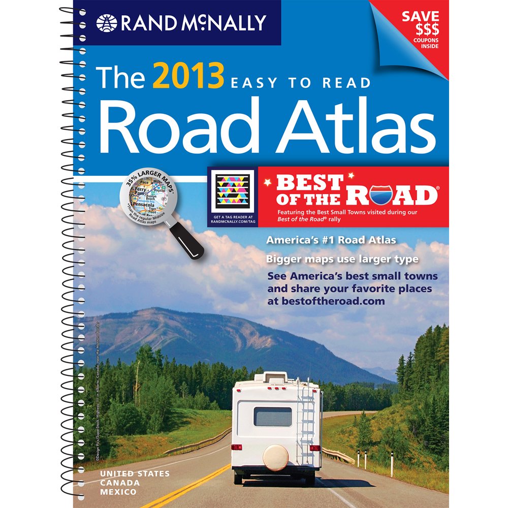 Rand McNally Road Atlas (2013) book cover