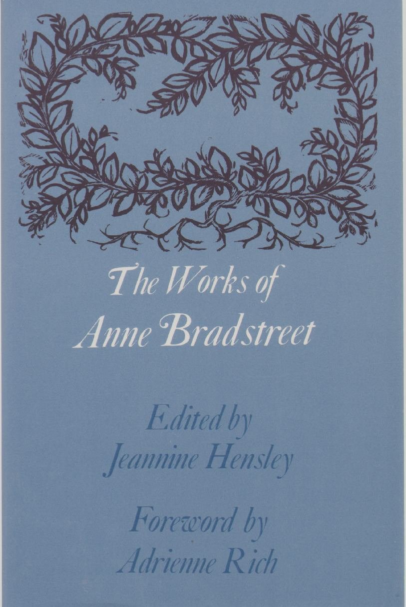 Works of Anne Bradstreet book cover