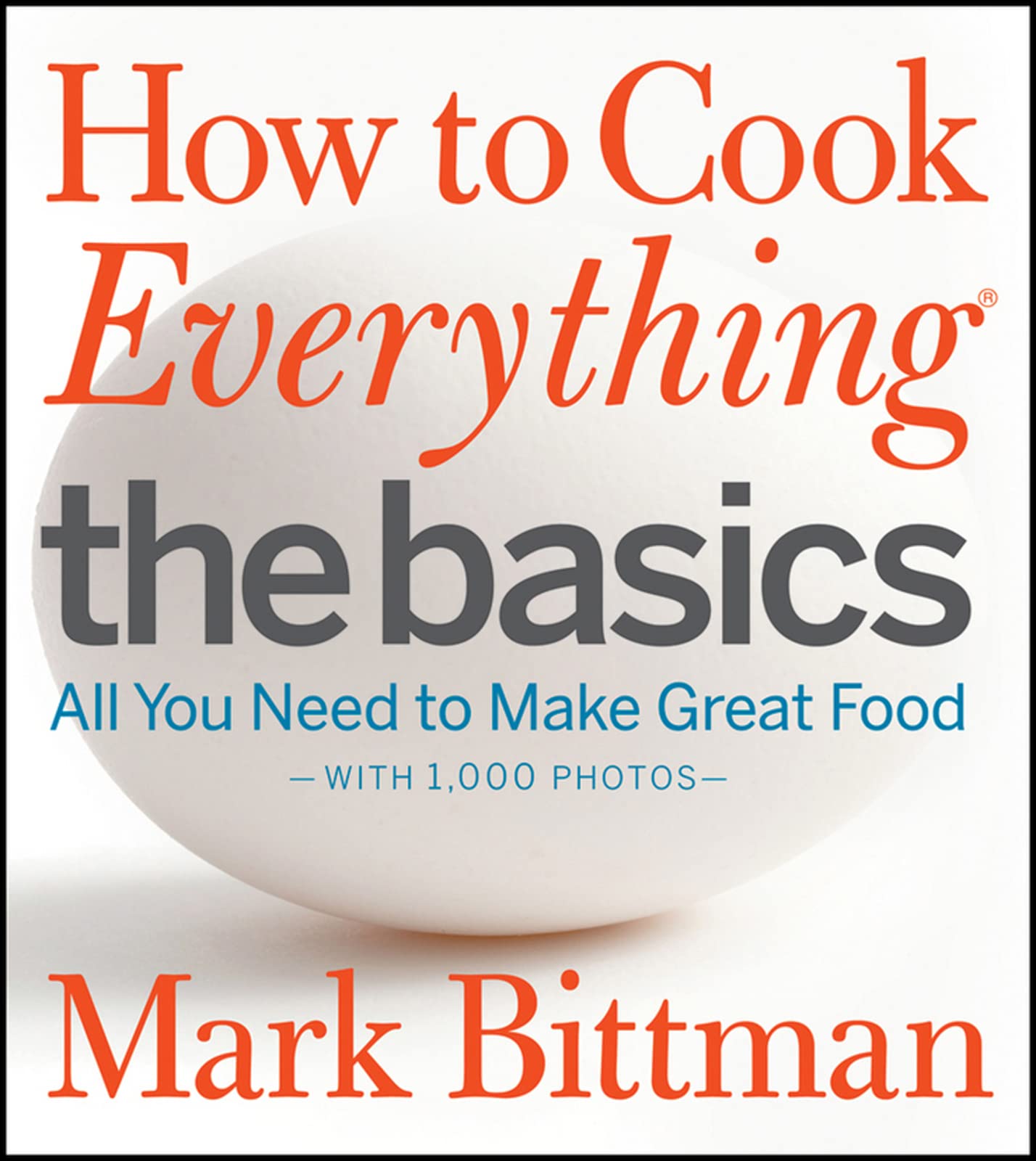 How to Cook Everything: The Basics: All You Need to Make Great Food--With 1,000 Photos: A Beginner Cookbook book cover