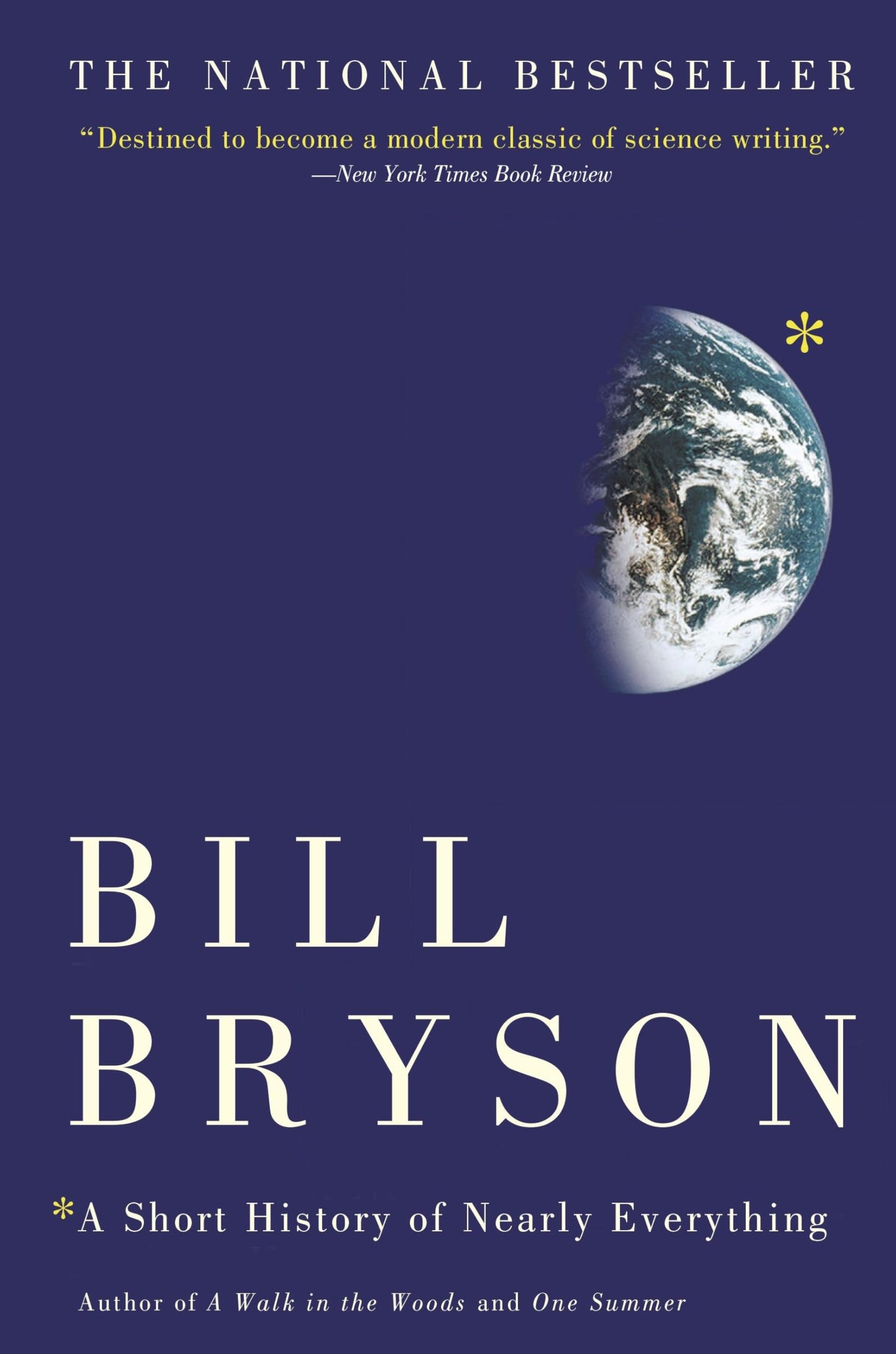 Short History of Nearly Everything book cover