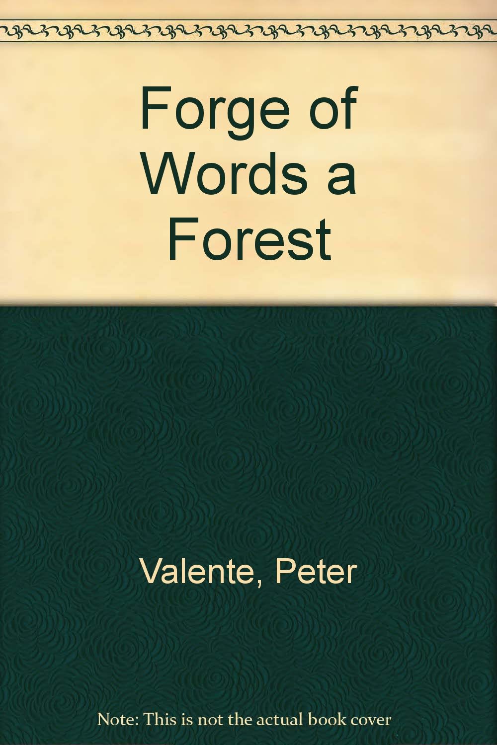 Forge of Words a Forest book cover