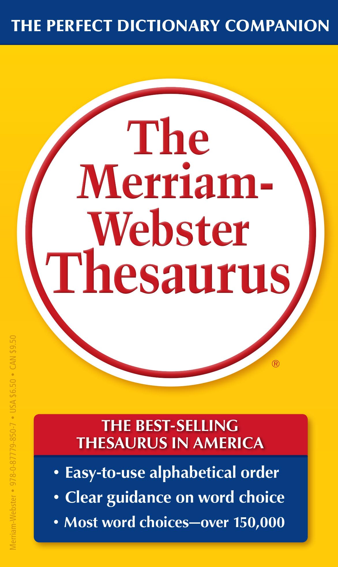 Merriam-Webster Thesaurus book cover
