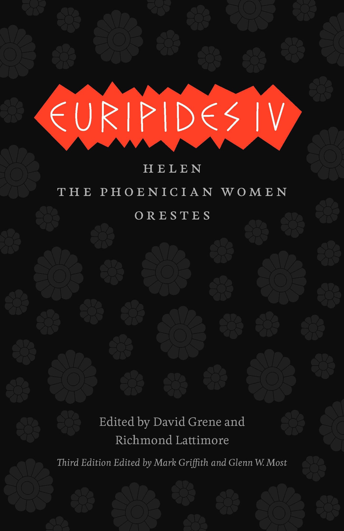 Euripides IV: Helen, The Phoenician Women, Orestes book cover