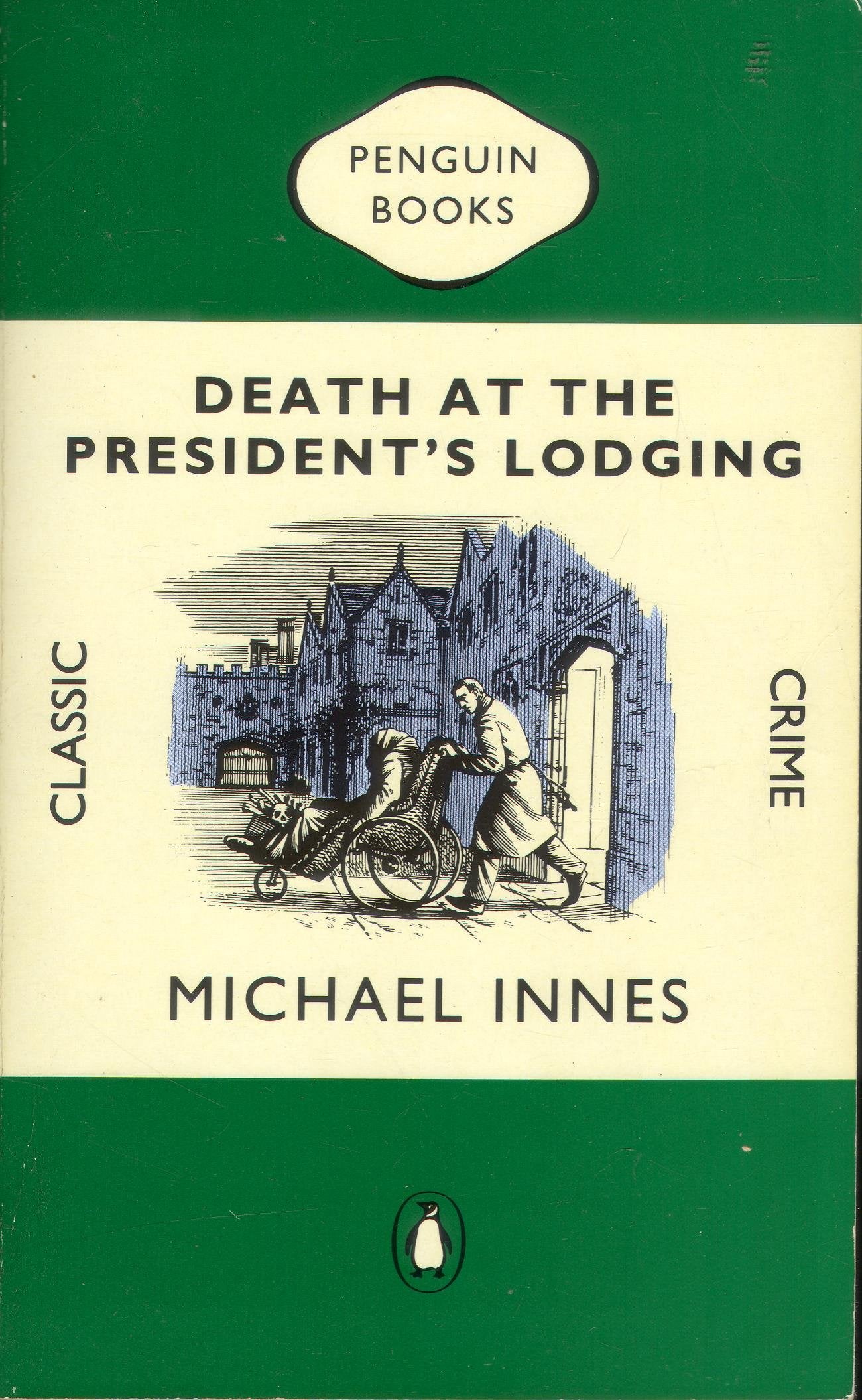 Death at the President's Lodging book cover