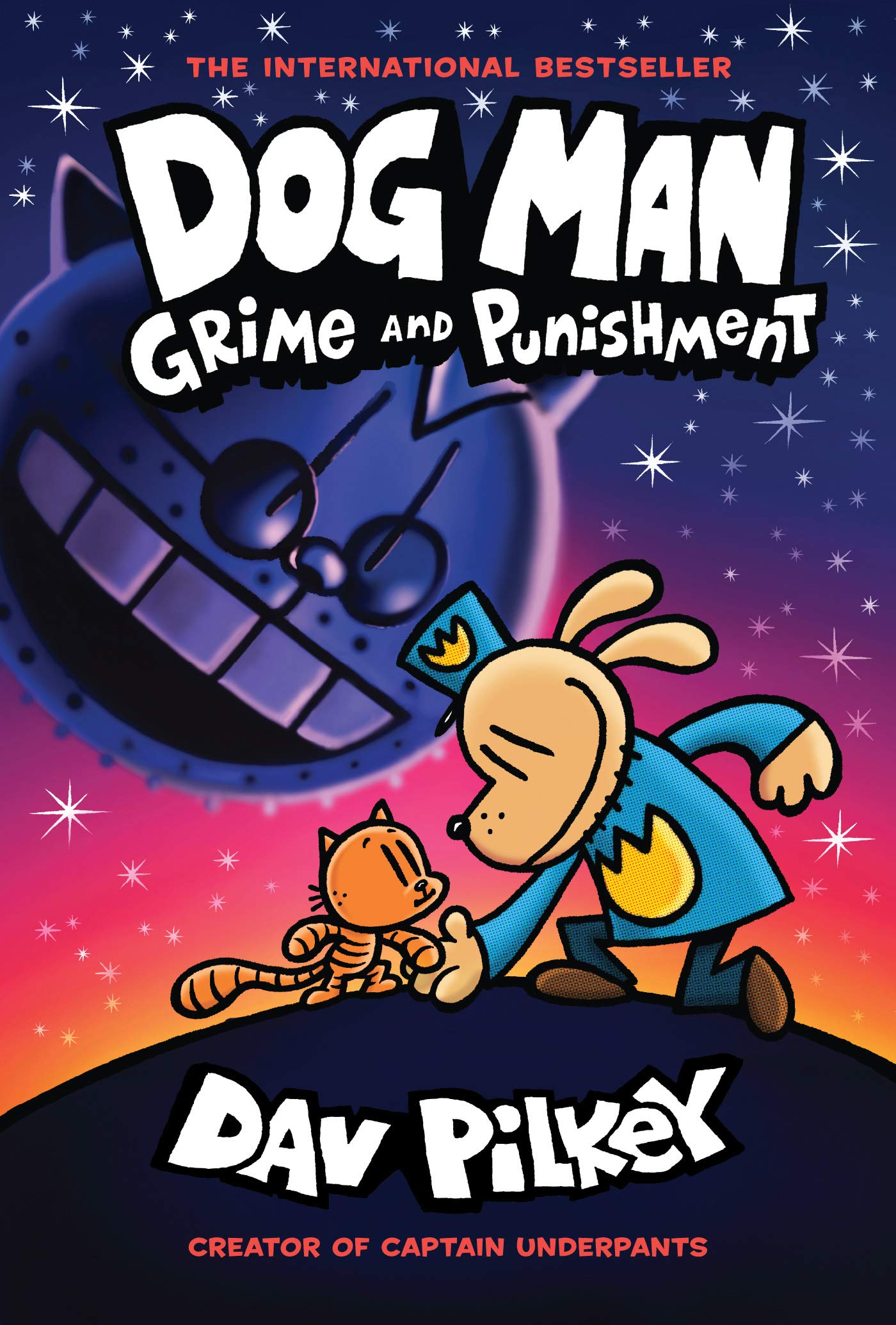 Dog Man: Grime and Punishment: A Graphic Novel (Dog Man #9): From the Creator of Captain Underpants: Volume 9 book cover