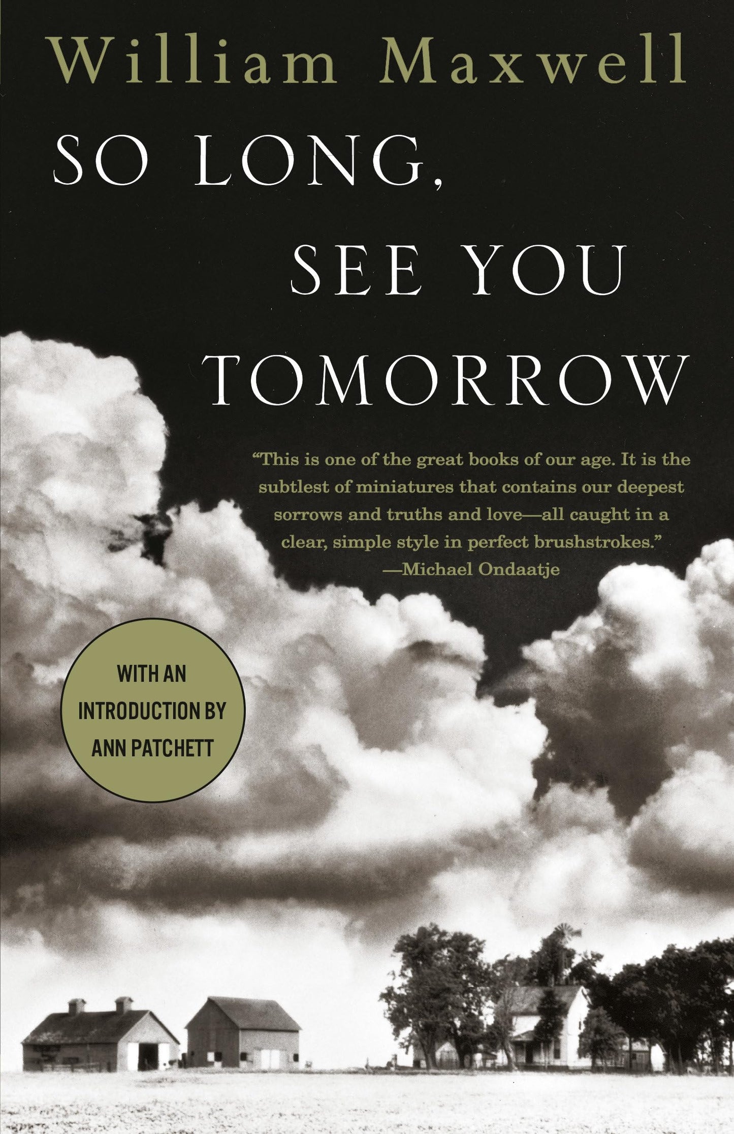 So Long, See You Tomorrow: National Book Award Winner book cover