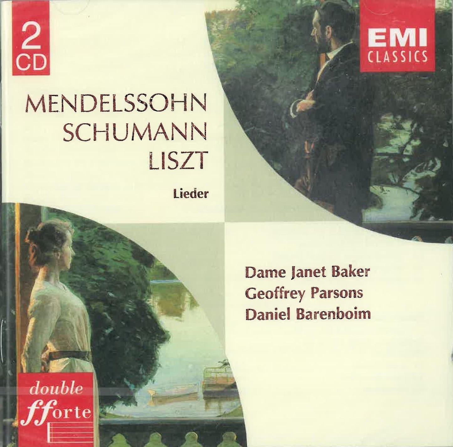 Mendelssohn / Schumann / Liszt: Lieder book cover