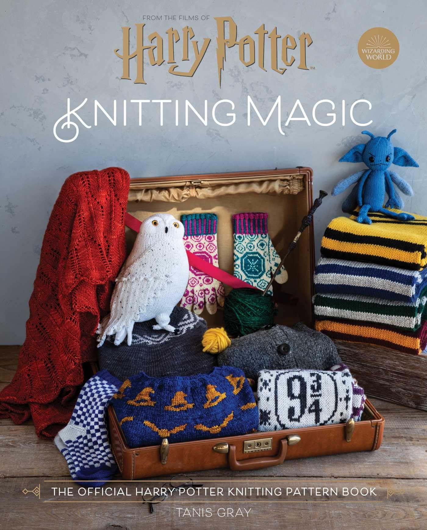 Harry Potter: Knitting Magic: The Official Harry Potter Knitting Pattern Book book cover