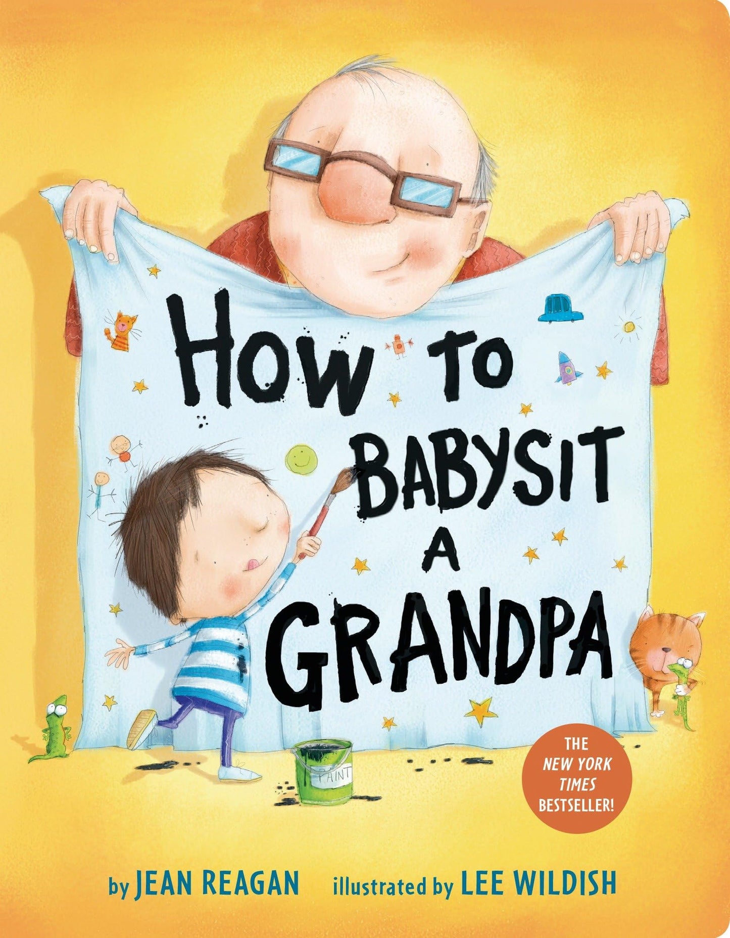 How to Babysit a Grandpa: A Book for Dads, Grandpas, and Kids book cover