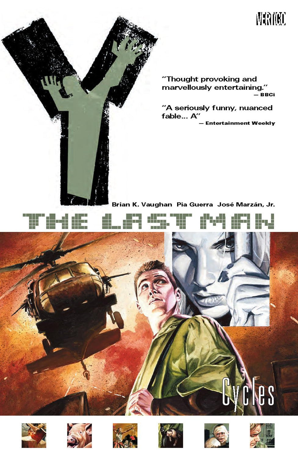 The Last Man Vol 02: Cycles book cover