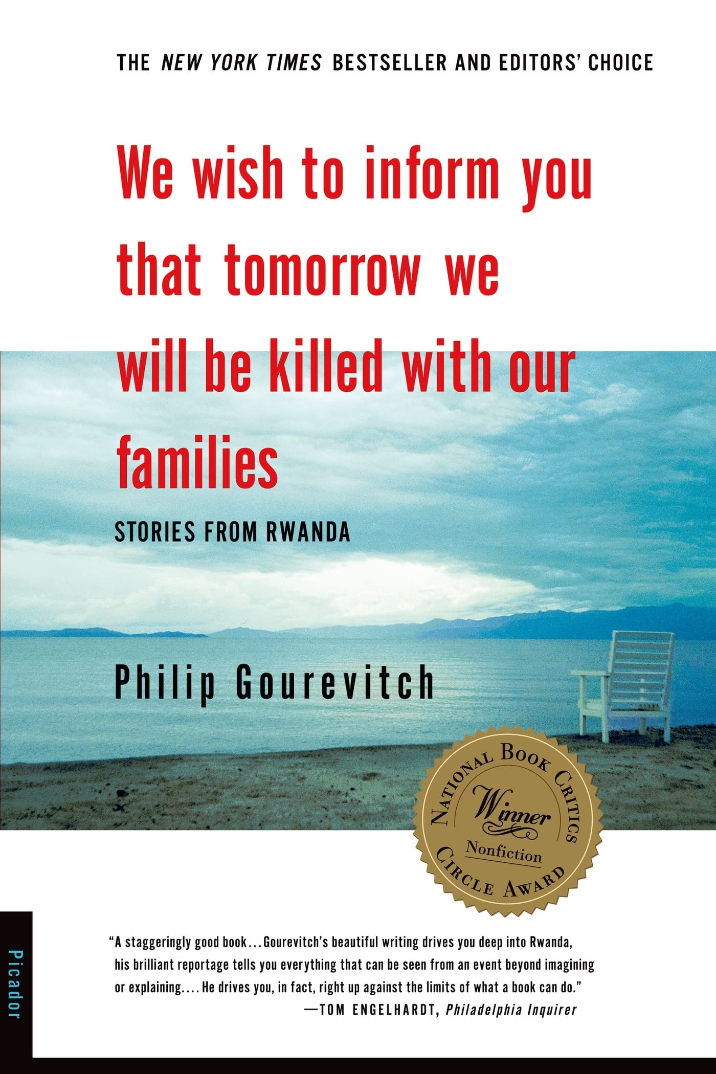 We Wish to Inform You That Tomorrow We Will Be Killed with Our Families: Stories from Rwanda book cover