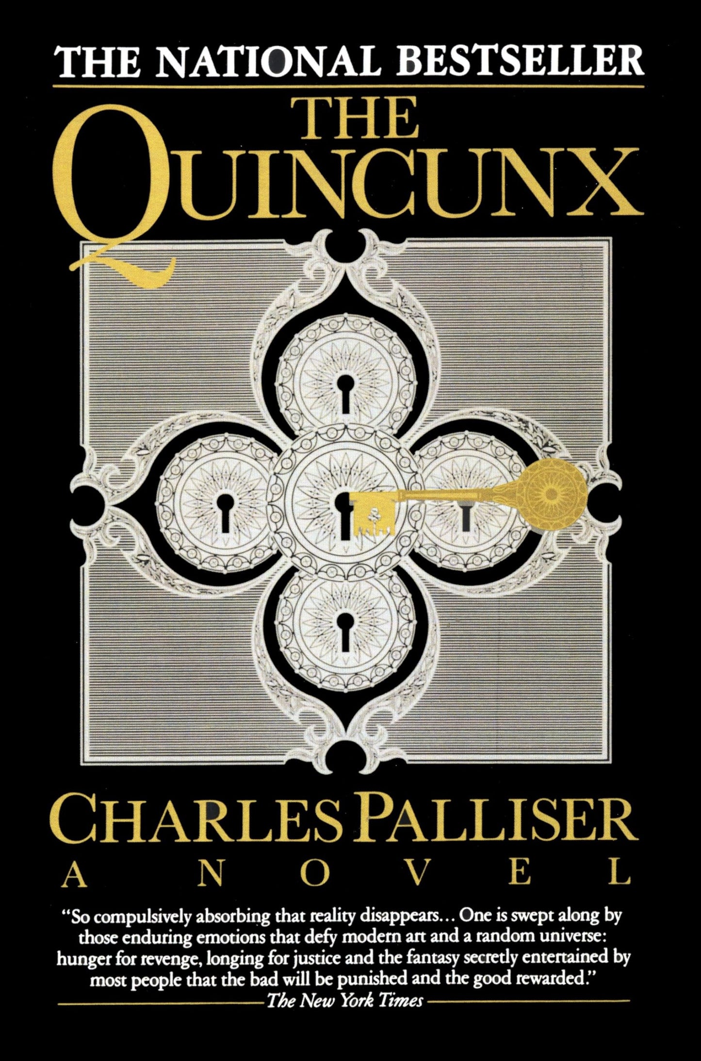 Quincunx book cover