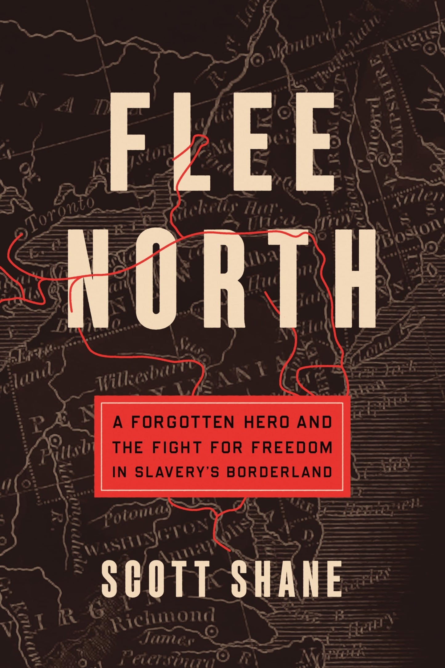 Flee North: A Forgotten Hero and the Fight for Freedom in Slavery's Borderland book cover