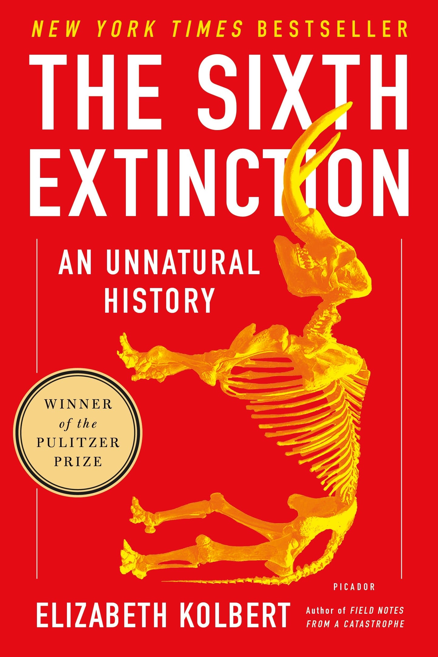 Sixth Extinction: An Unnatural History book cover