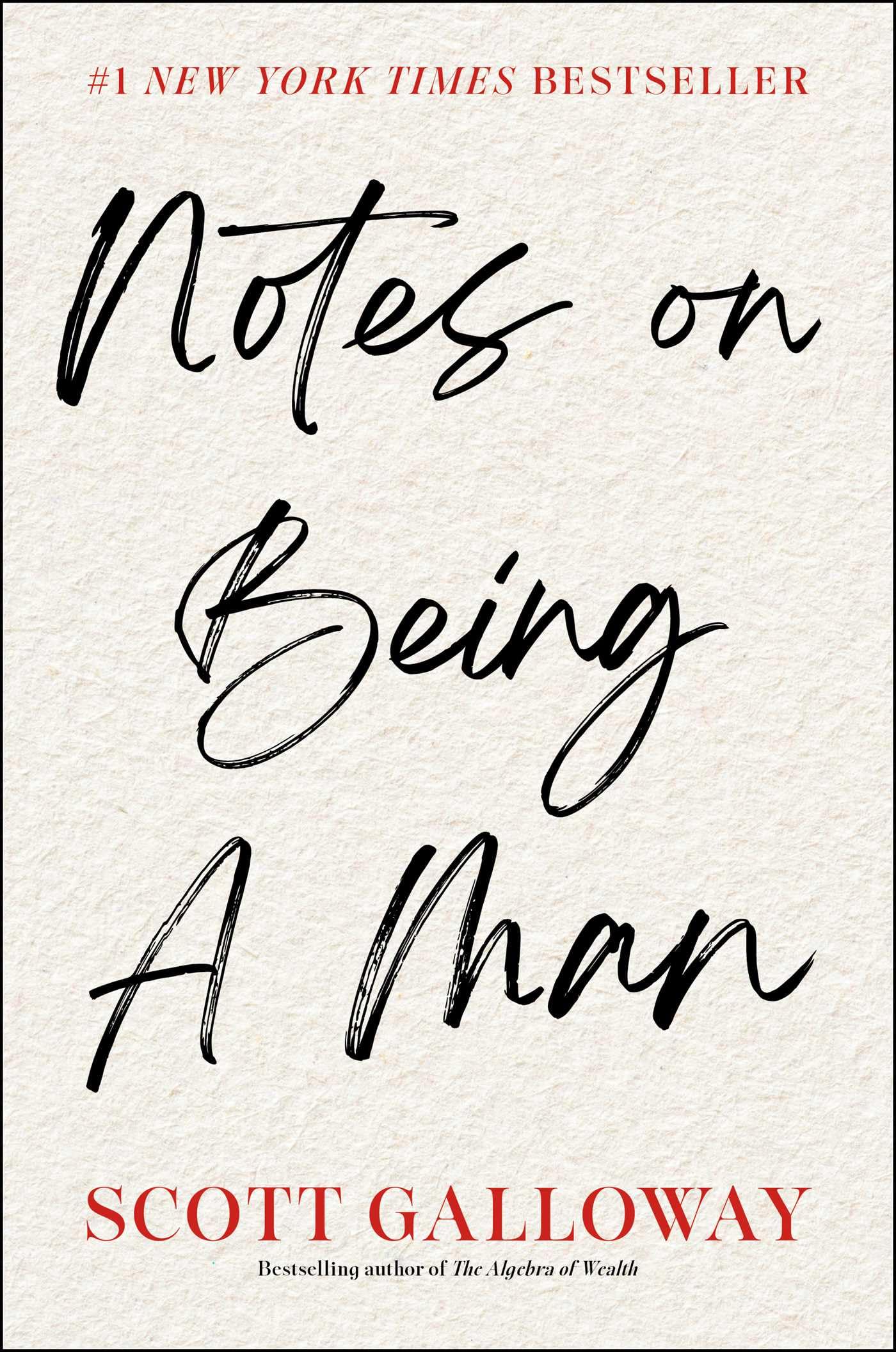 Notes on Being a Man book cover