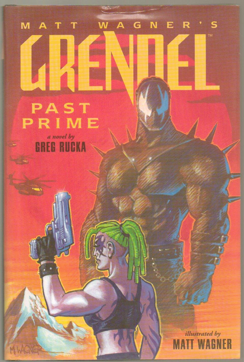 Grendel: Past Prime Illustrated Novel book cover