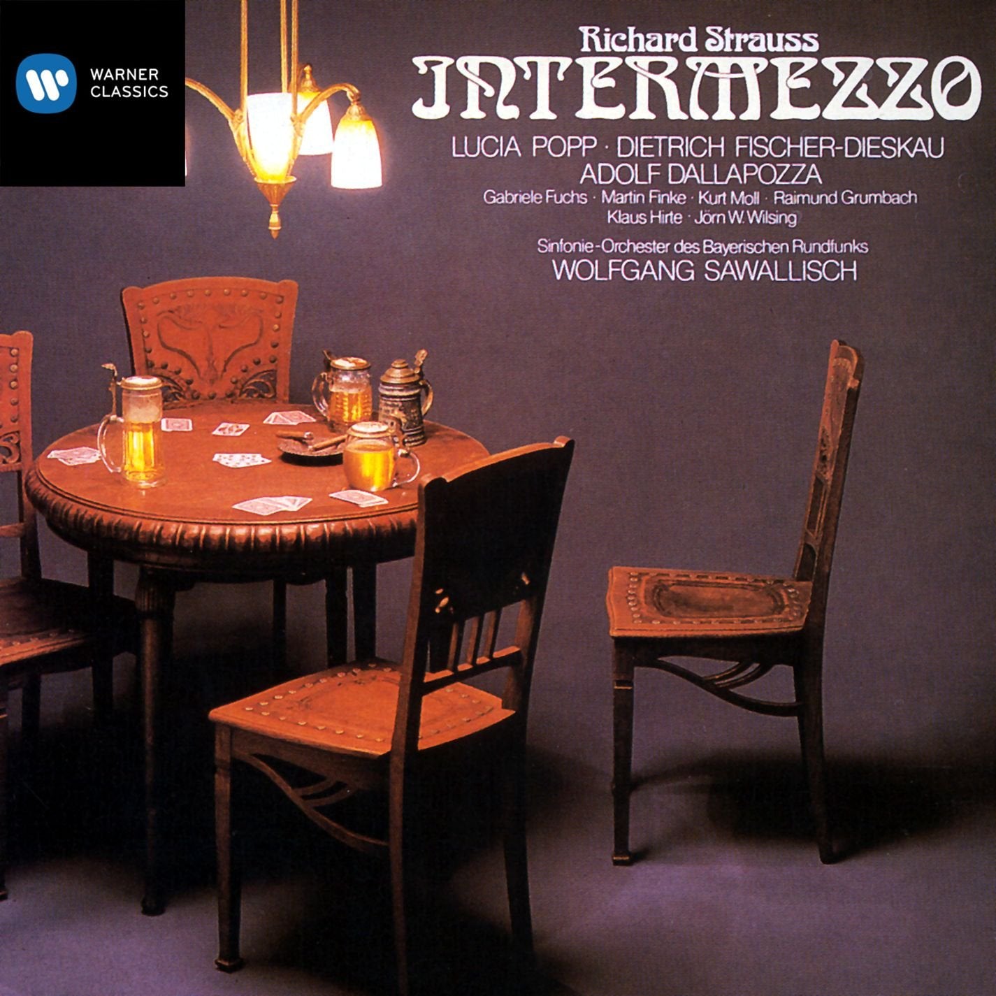 Strauss - Intermezzo / Popp, Fischer-Dieskau, Dallapozza, Fuchs, Finke, Moll, Raimund Grumbach, Hirte, Wilsing, Bayerischen Rundfunks, Sawallisch book cover