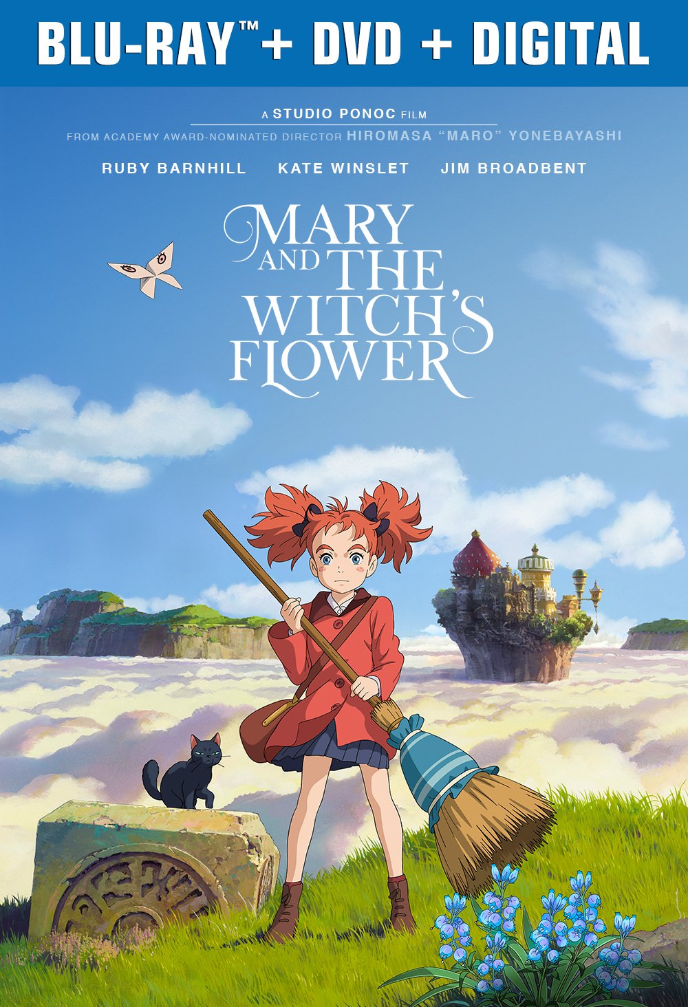 Mary and the Witch's Flower (+ DVD + Digital HD with Ultrav) book cover