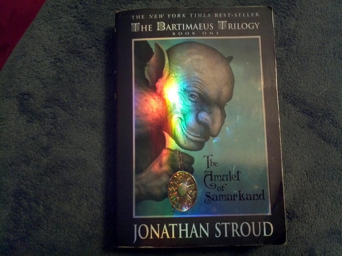 Amulet of Samarkand book cover