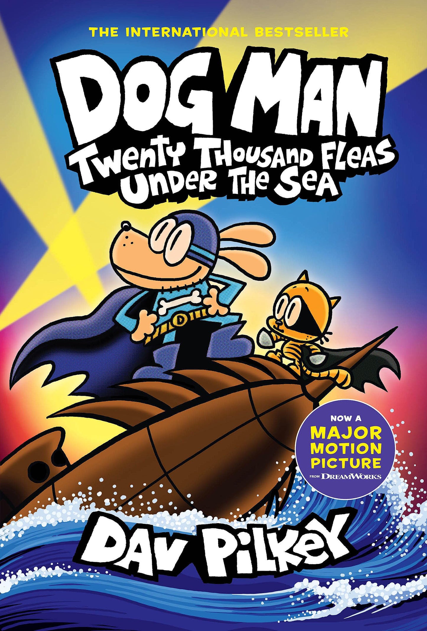 Dog Man: Twenty Thousand Fleas Under the Sea: A Graphic Novel (Dog Man #11): From the Creator of Captain Underpants book cover