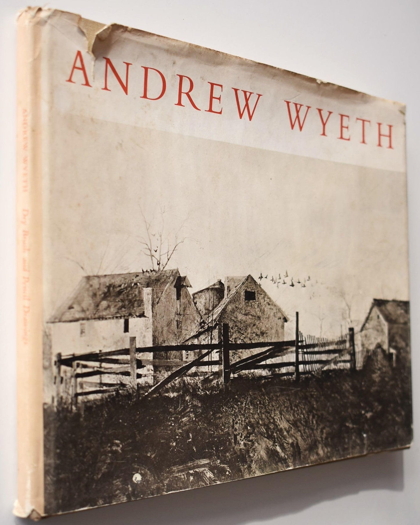 Andrew Wyeth Dry Brush and Pencil Drawings book cover