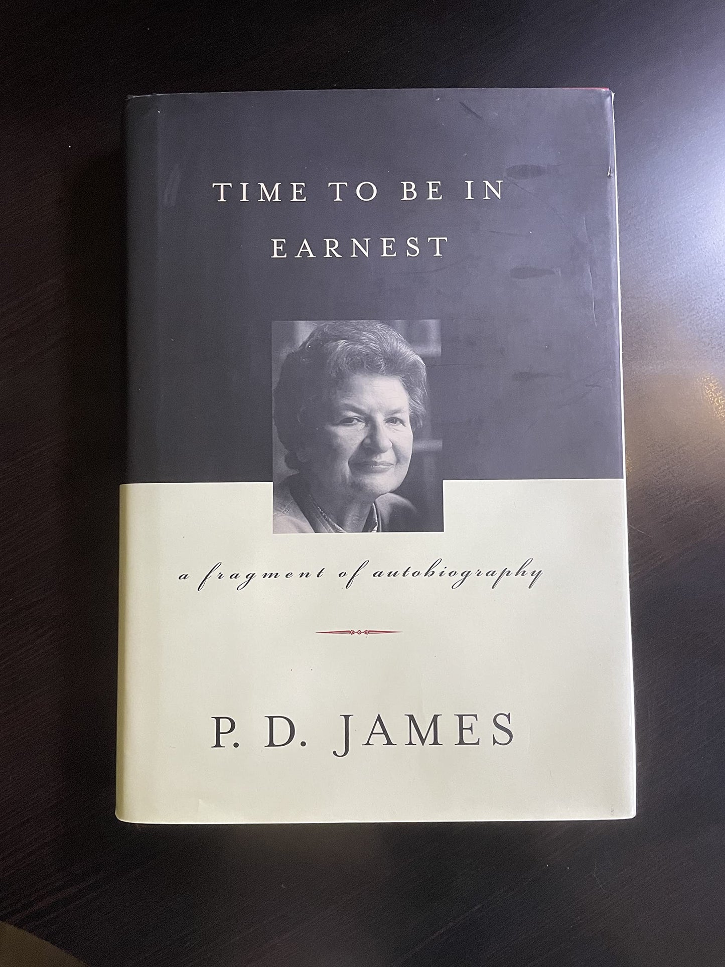 Time to Be in Earnest: A Fragment of Autobiography (American) book cover