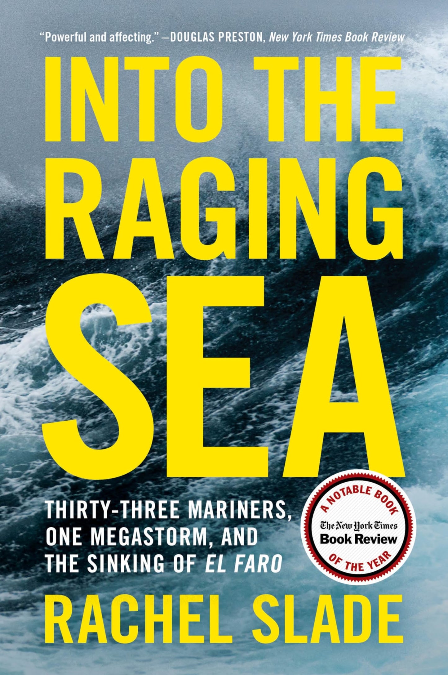 Into the Raging Sea: Thirty-Three Mariners, One Megastorm, and the Sinking of El Faro book cover