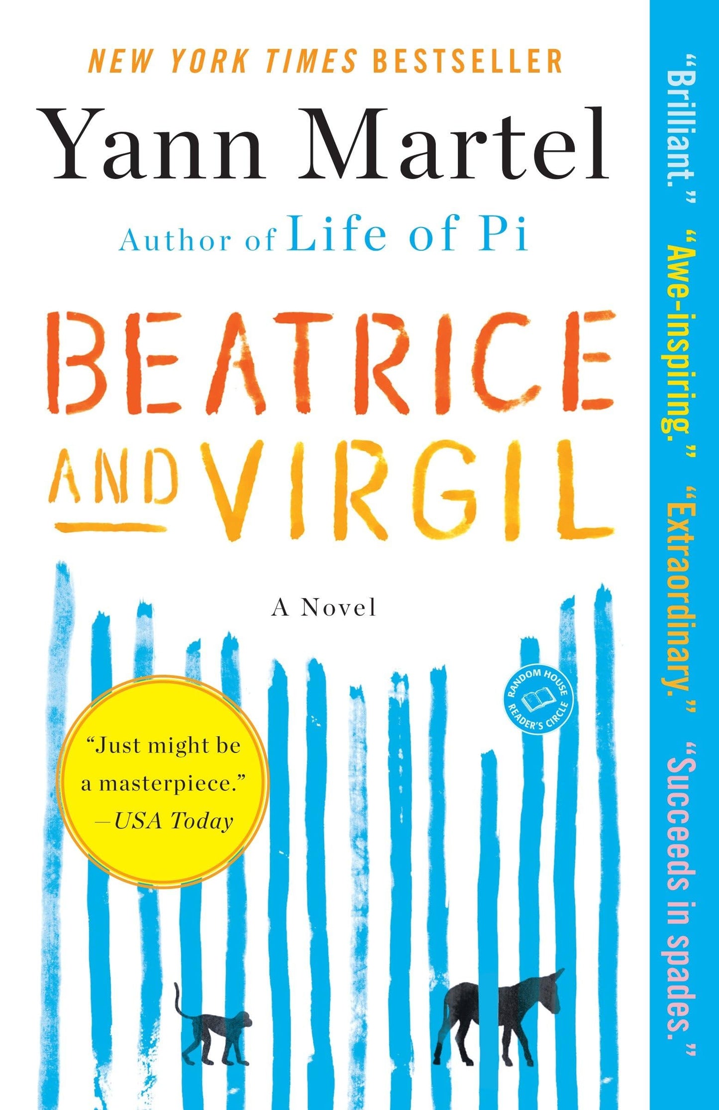 Beatrice and Virgil book cover