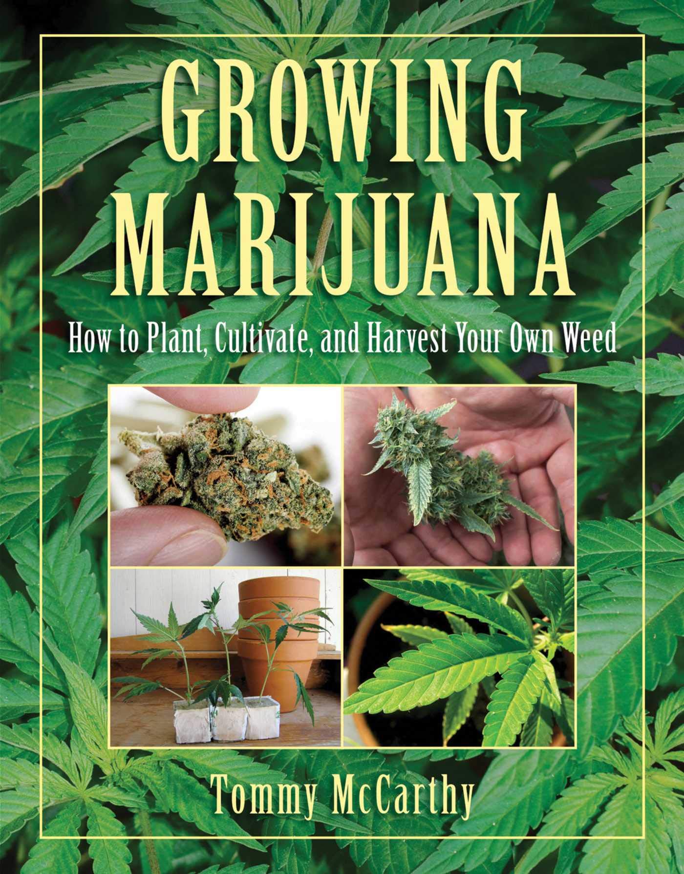 Growing Marijuana: How to Plant, Cultivate, and Harvest Your Own Weed book cover