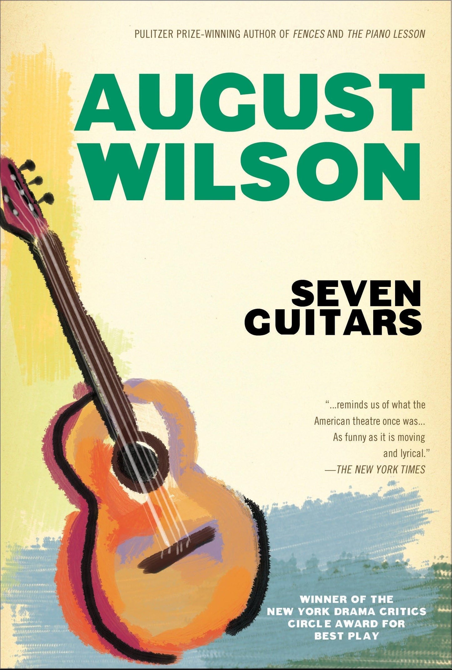 Seven Guitars book cover