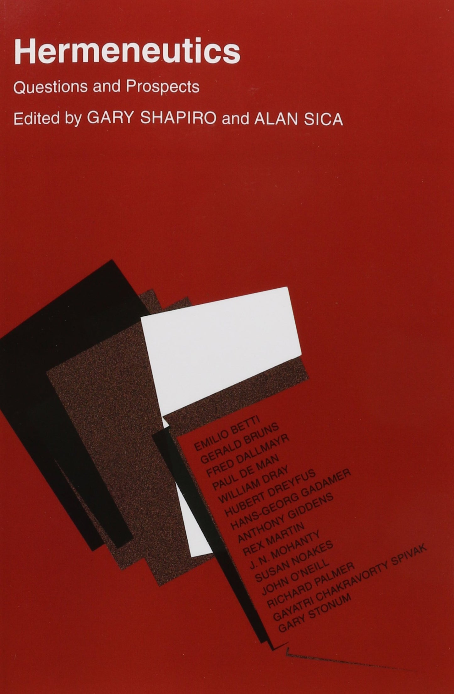 Hermeneutics: Questions and Prospects (Revised) book cover