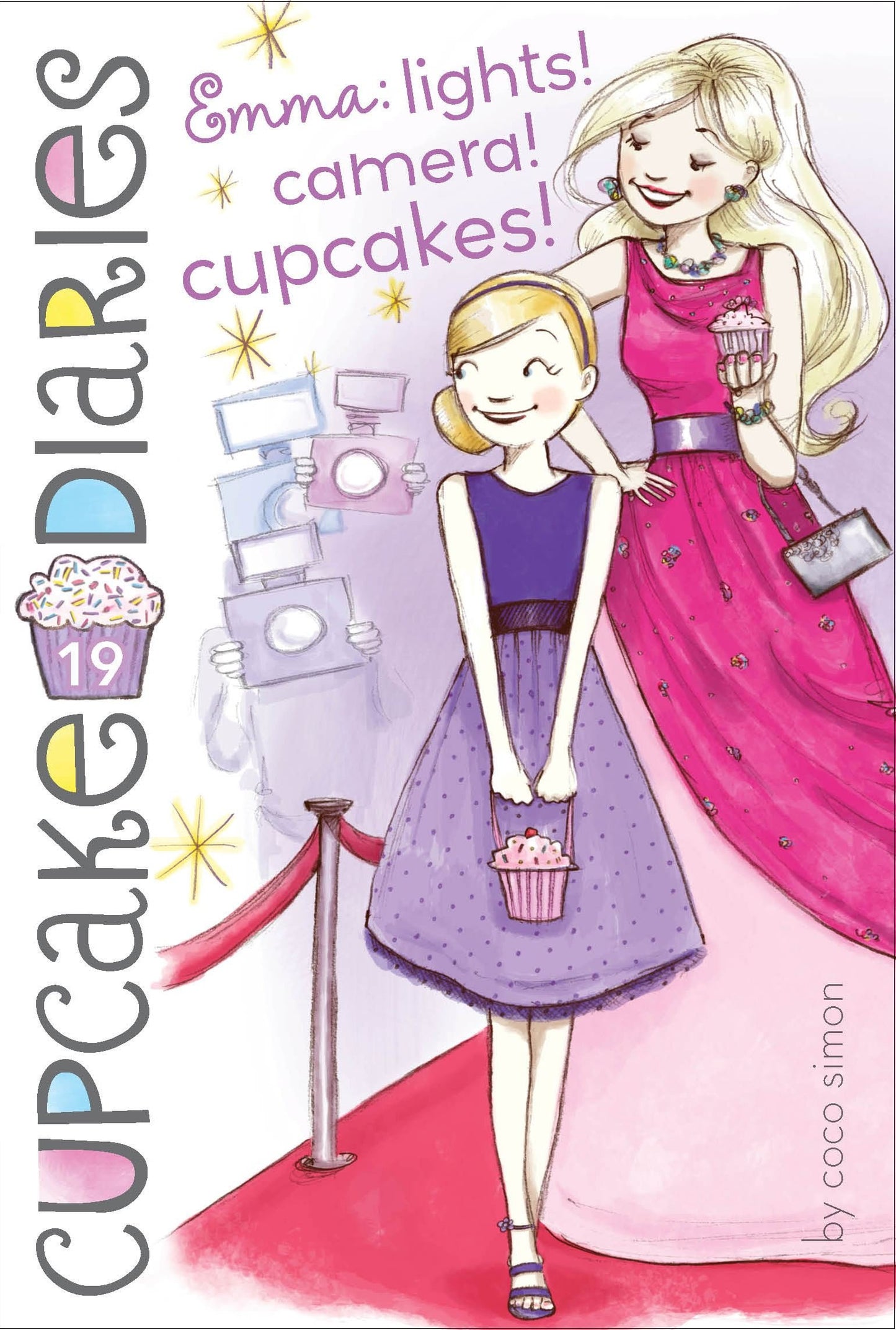 Emma: Lights! Camera! Cupcakes! (19) (Cupcake Diaries) book cover