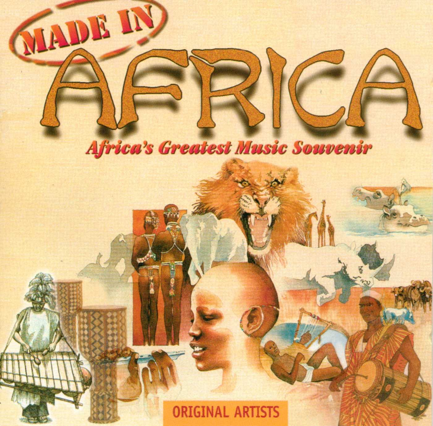 Made In Africa:Africa's Greatest Music Souvenir book cover