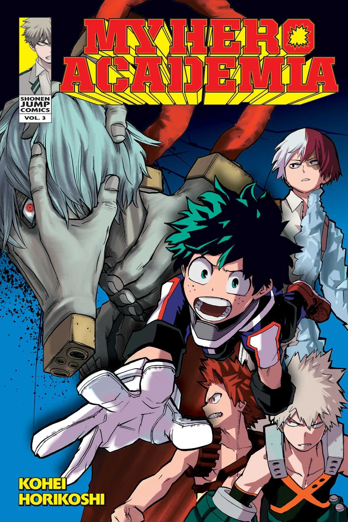 My Hero Academia, Vol. 3, 3 book cover
