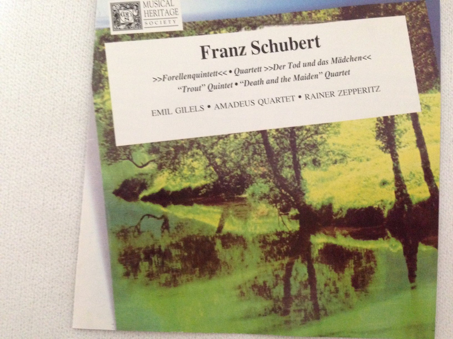 Trout Quintet, Death and the Maiden Quartet. book cover