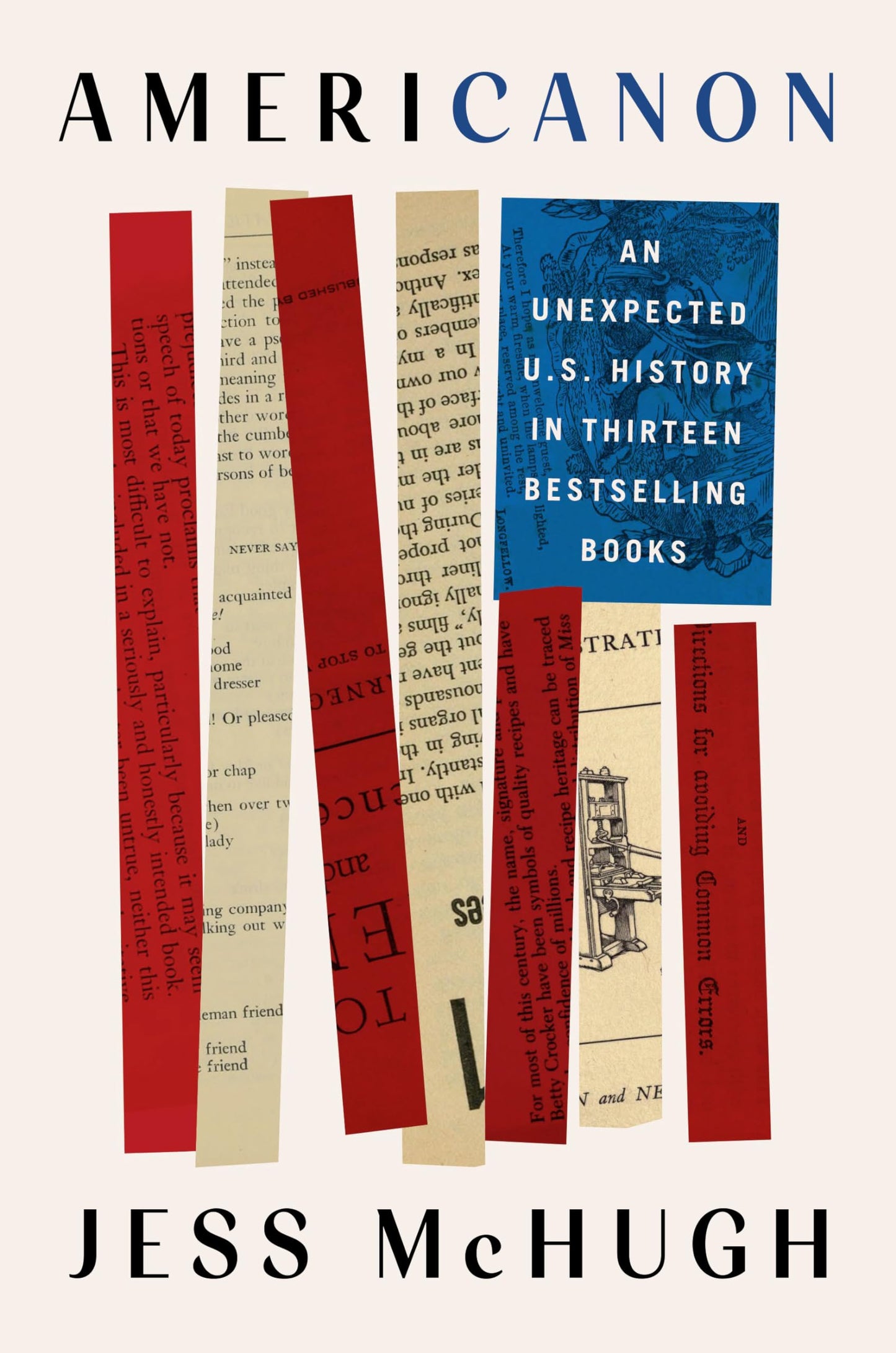 Americanon: An Unexpected U.S. History in Thirteen Bestselling Books book cover