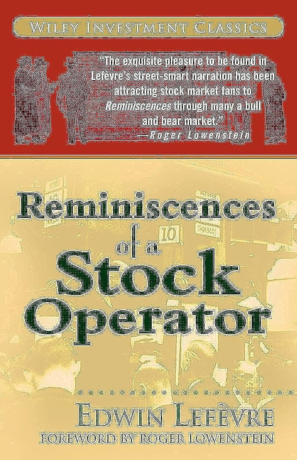 Reminiscences of a Stock Operator book cover