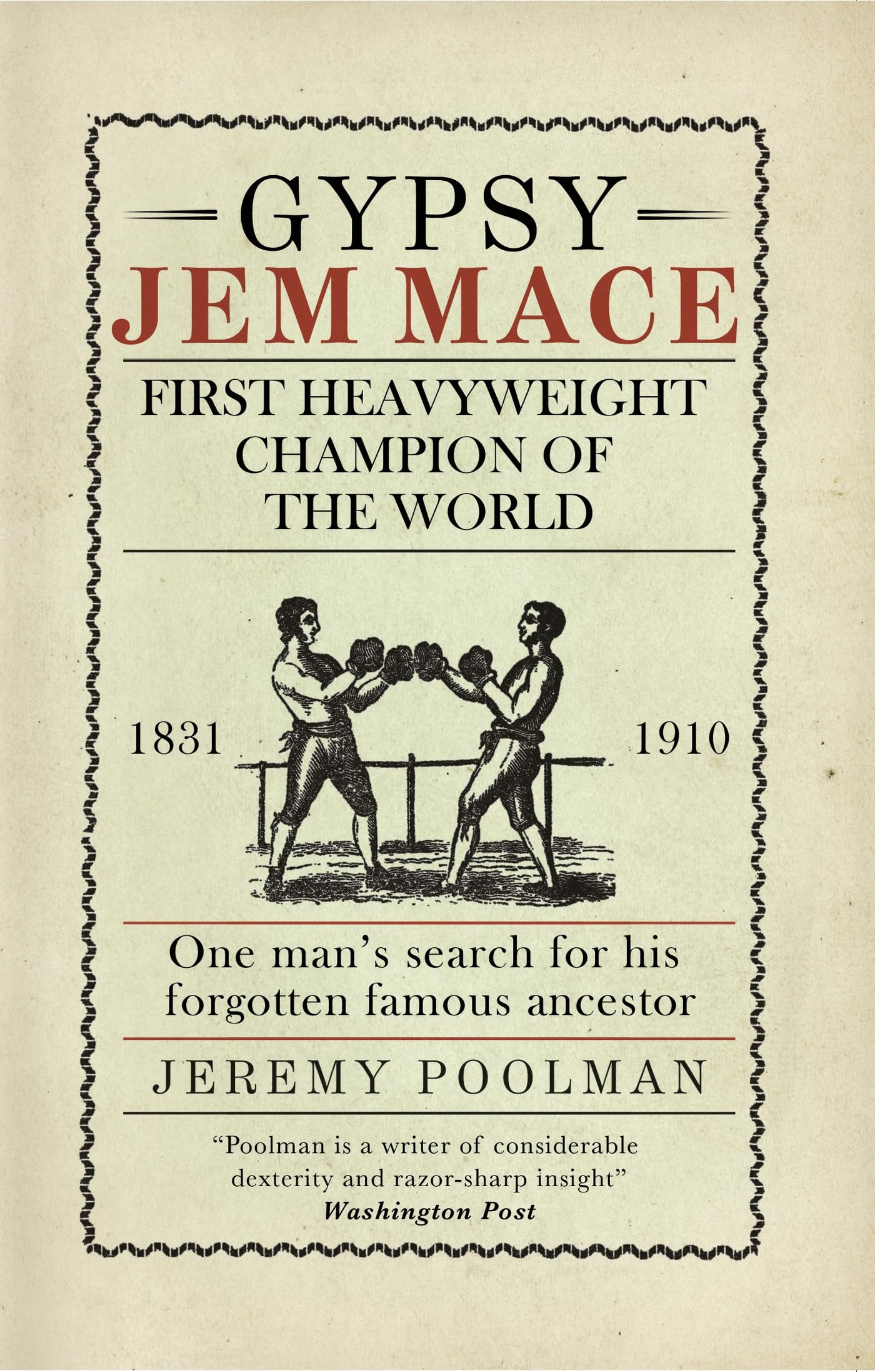 Gypsy Jem Mace book cover