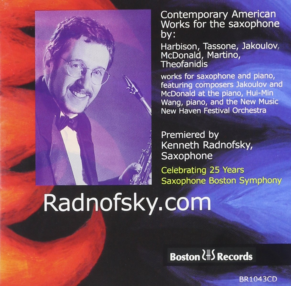 Celebrating 25 Years Saxophone Boston Symphony book cover