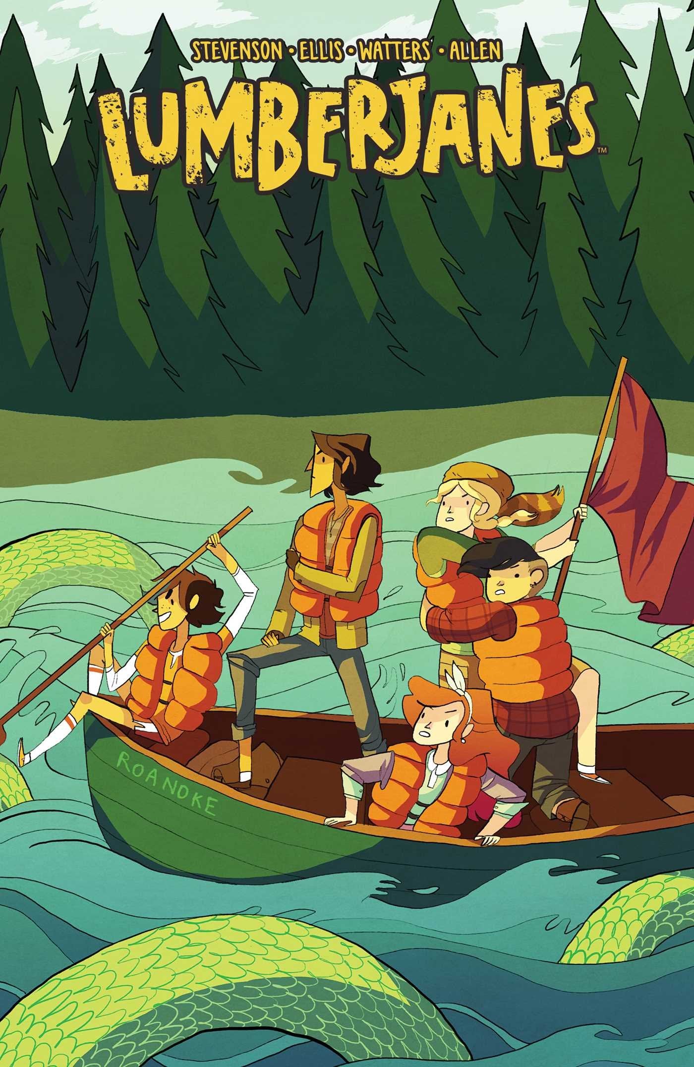 Lumberjanes Vol. 3: A Terrible Plan book cover