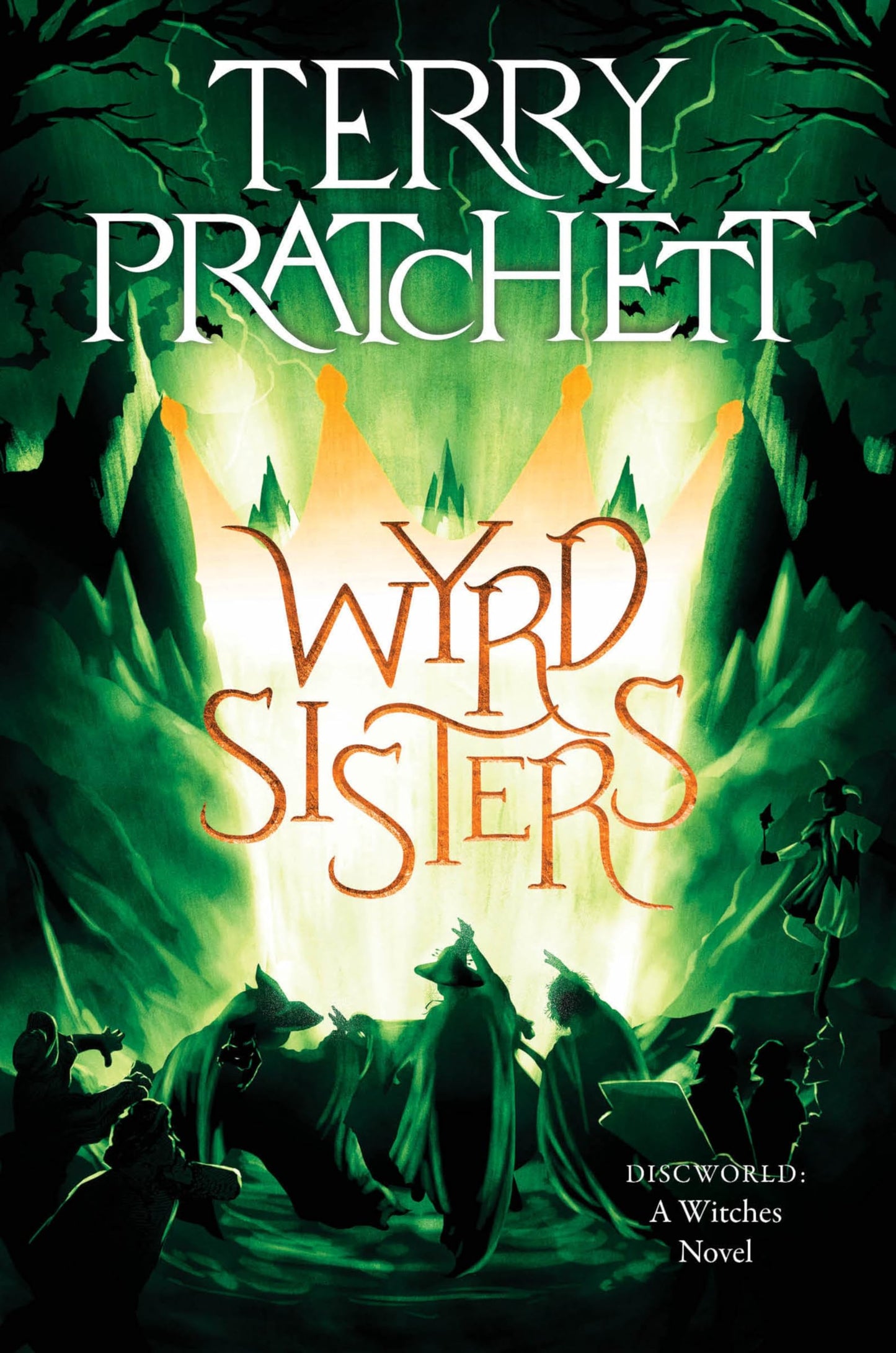Wyrd Sisters book cover
