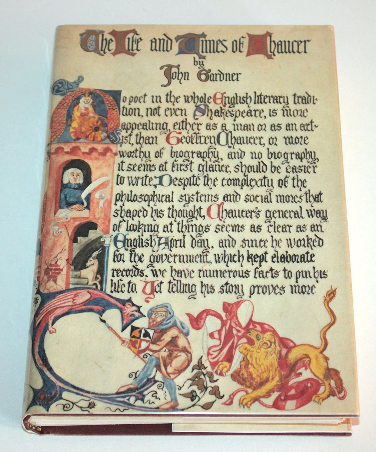 The Life and Times of Chaucer book cover